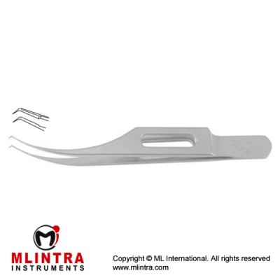 Gills-Colibri Corneal Forcep Very Fine Pointed Tips with Tying Platform Stainless Steel, 7.5 cm - 3 1/4" Gills-Colibri Corneal Forcep Very Fine Pointed Tips with Tying Platform Stainless Steel, 7.5 cm - 3 1/4"